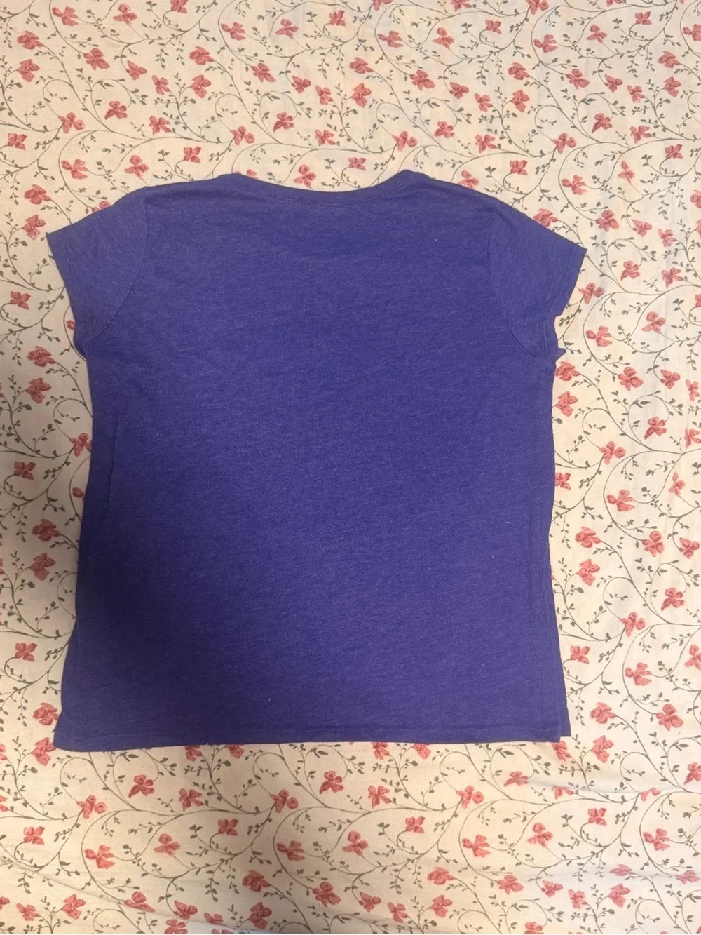 The Children's Place Purple Tee with Gold 'Born to Dance' & Gray Rose